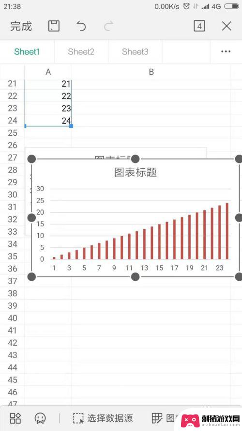 如何在手机设置平面图表 手机WPS表格如何插入柱状图