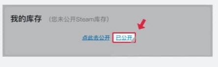 公开steam库存资料 Steam如何公开库存信息