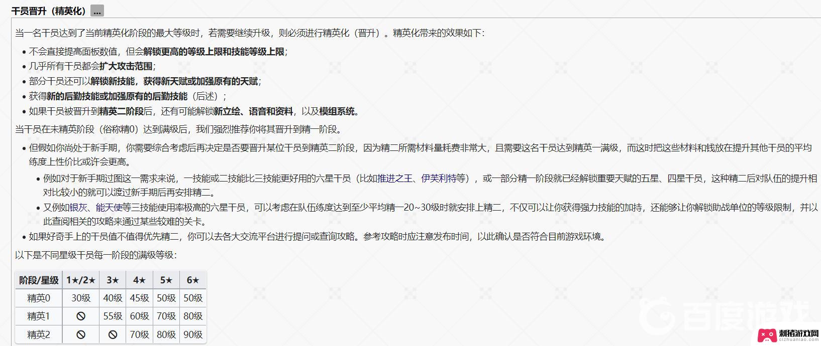 明日方舟精二是什么 明日方舟精一精二强化材料