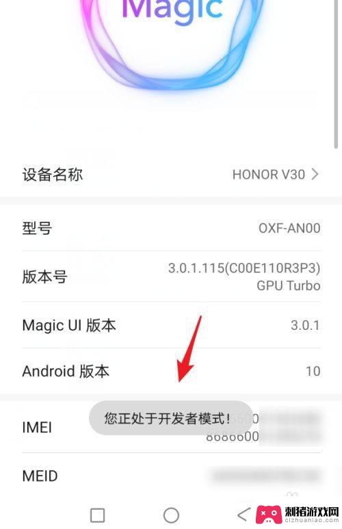 荣耀30手机找不到开发人员选项 荣耀30开发者选项在哪个菜单里