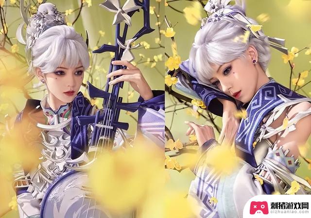 明星张予熙cosplay杨玉环，网友惊叹其顶级建模脸庞